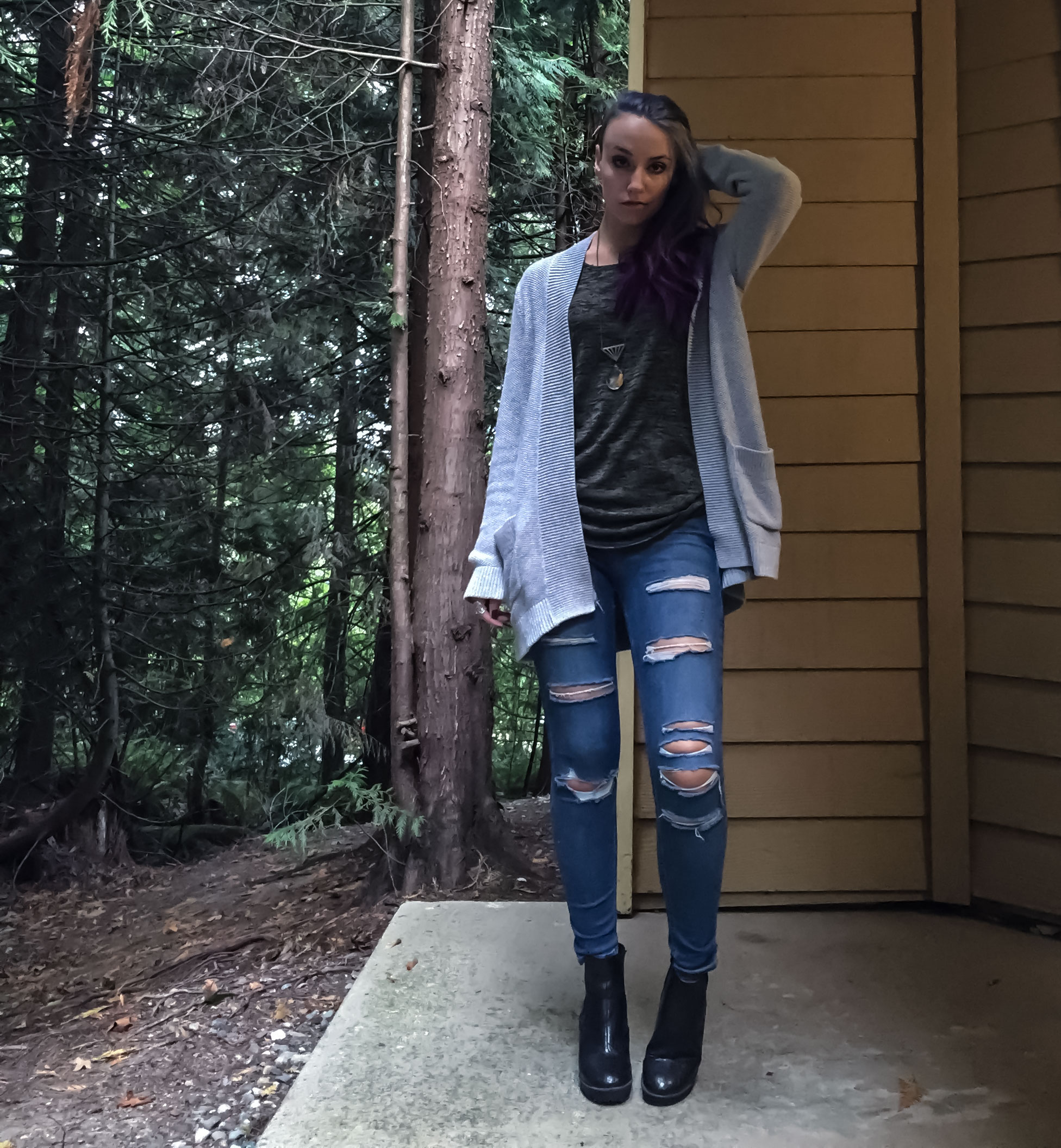 cardigan autumn outfit
