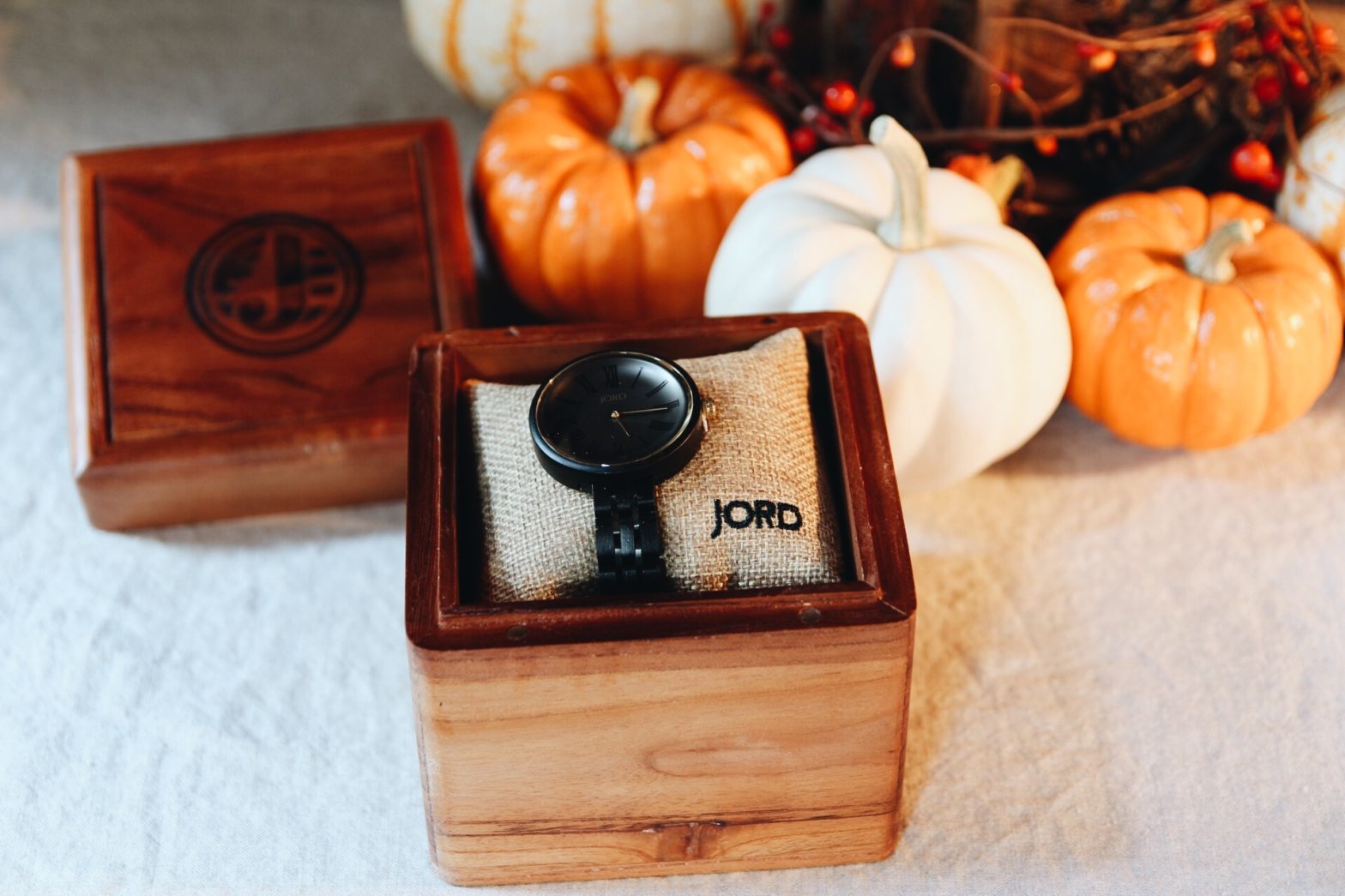 JORD Cassia Ebony & Sable Watch