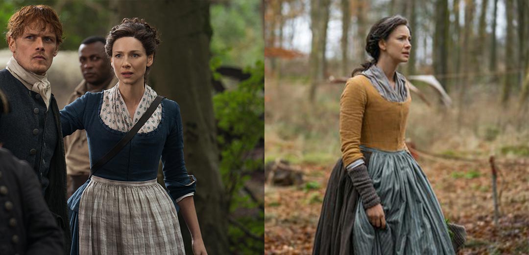 A Wrap Inspired by Claire Fraser from the STARZ series Outlander Free –  weareknitters